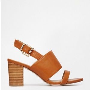 Block Heeled Sandals size 7